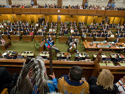 Prime Minister Harper offers full apology on behalf of Canadians for the Indian Residential Schools system