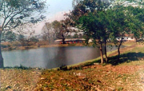 Nungjeng Pukhri inside the Kangla.